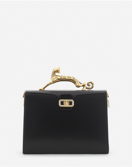 SAC PORTE-DOCUMENTS PENCIL LANVIN X FUTURE EN CUIR