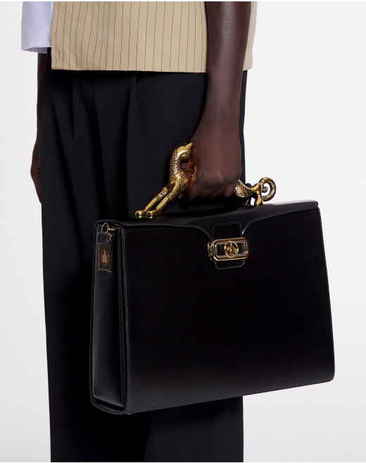 SAC PORTE-DOCUMENTS PENCIL LANVIN X FUTURE EN CUIR