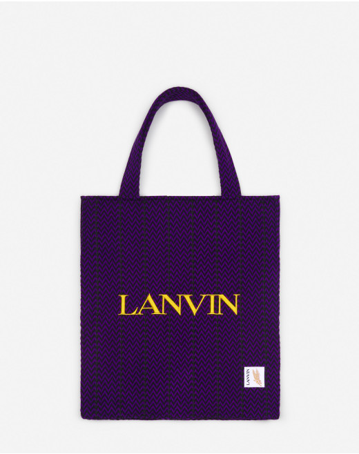 LANVIN x FUTURE CURB COTTON TOTE BAG