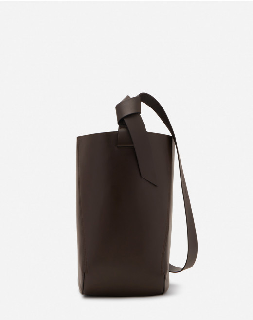 LEATHER MM HOBO TIE BAG