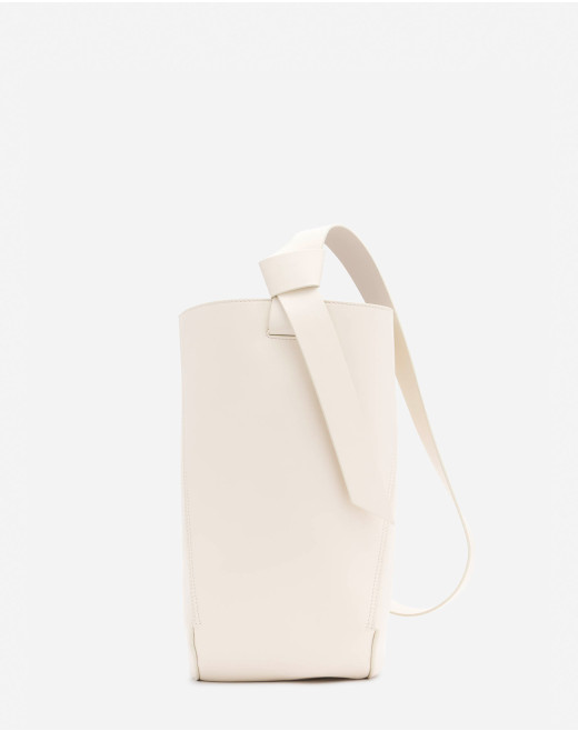 LEATHER MM HOBO TIE BAG