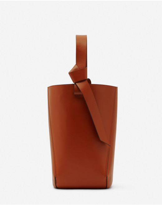 LEATHER MM HOBO TIE BAG
