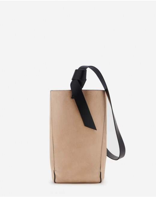 PM HOBO TIE BAG IN SUEDE