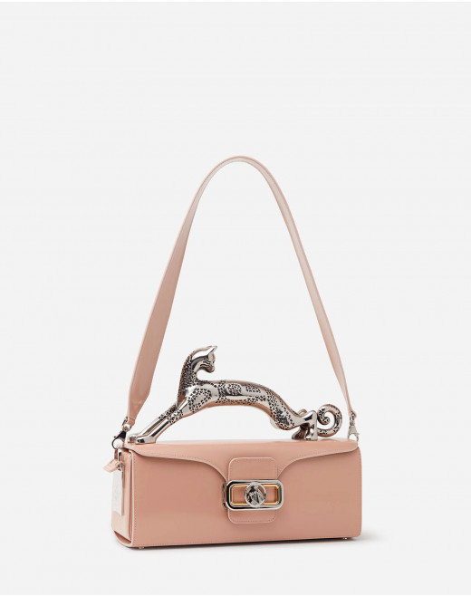 SAC PENCIL CAT EN CUIR