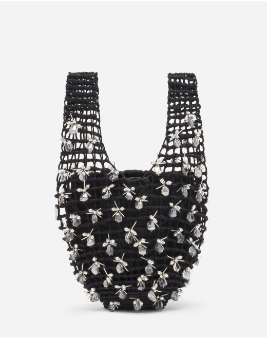 SAC MACRAMÉ BY LANVIN BRODE EN SATIN