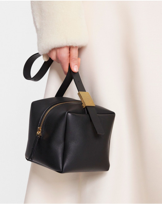  TEMPO BY LANVIN LEATHER BAG