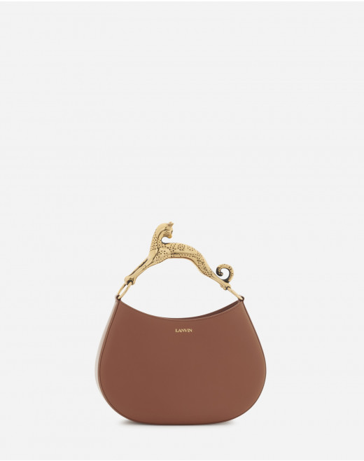 Sac Hobo Chat PM en cuir