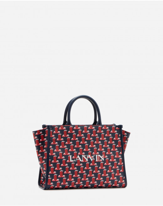 PRINTED CANVAS IN&OUT BAG SM