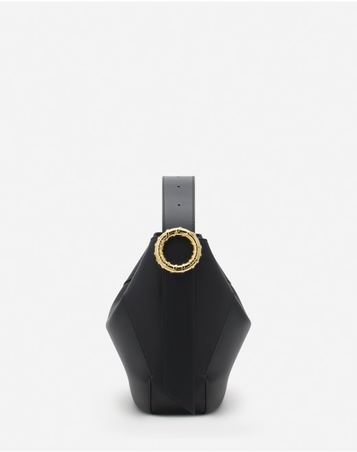 LEATHER MELODIE HOBO BAG