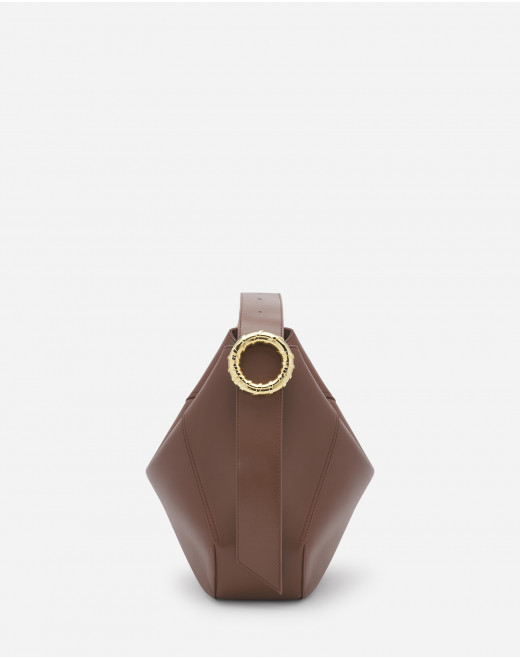 LEATHER MELODIE HOBO BAG