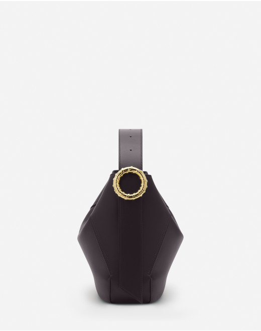 LEATHER MELODIE HOBO BAG