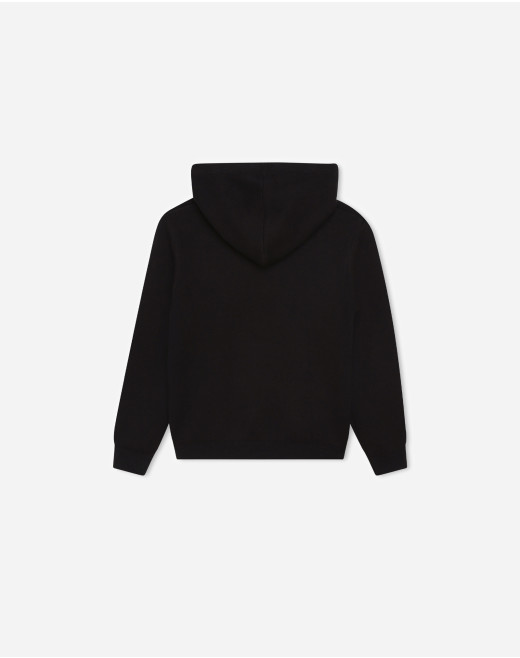 KNITTED HOOD SWEATSHIRT