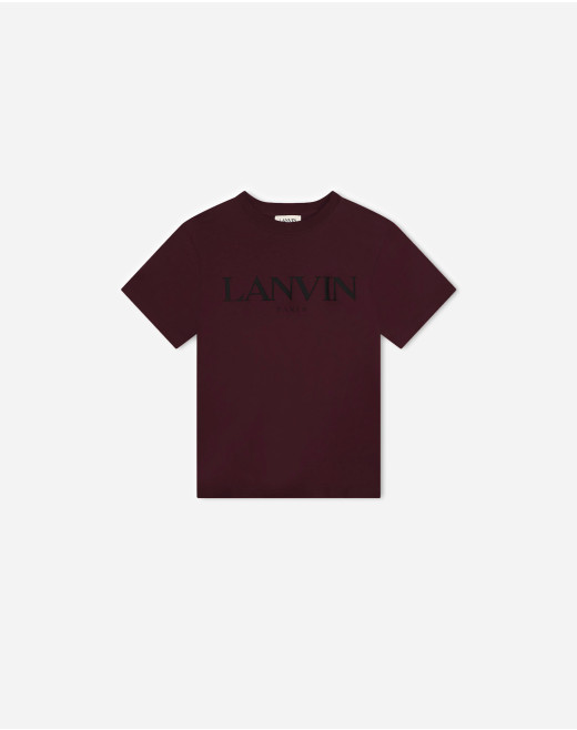 T-SHIRT WITH PRINTED LOGO