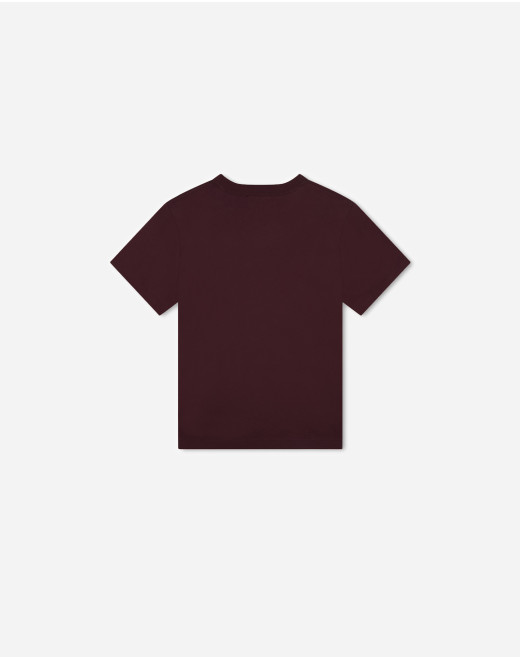 T-SHIRT WITH PRINTED LOGO