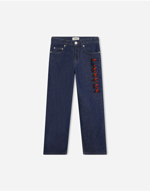 COTTON-RICH STRAIGHT JEANS