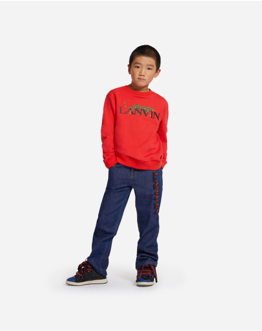 COTTON-RICH STRAIGHT JEANS