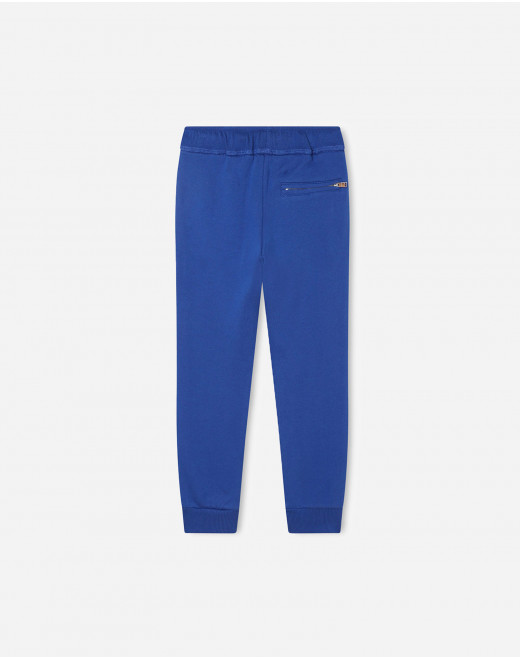 DRAWSTRING FLEECE TROUSERS