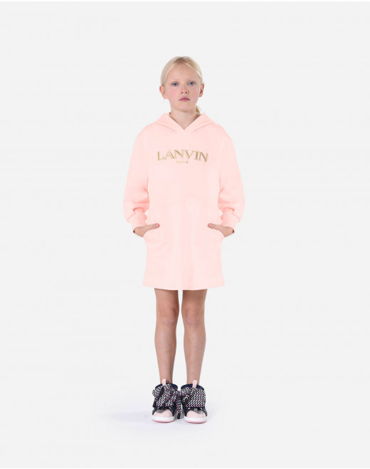 FLEECE SWEATSHIRT DRESS