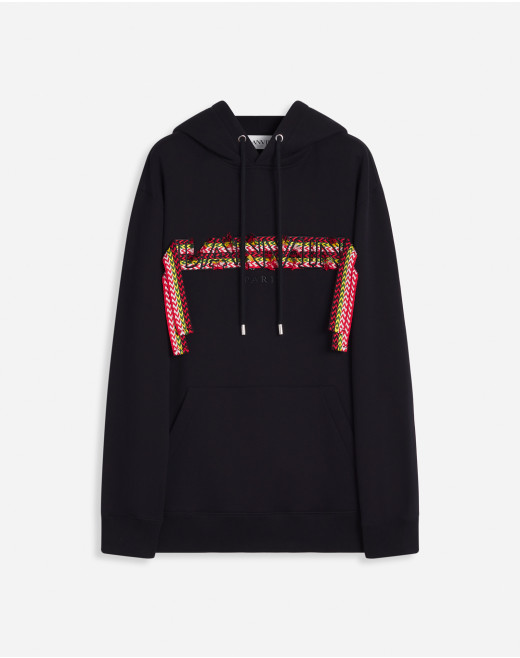 CURB LANVIN EMBROIDERED OVERSIZED HOODIE