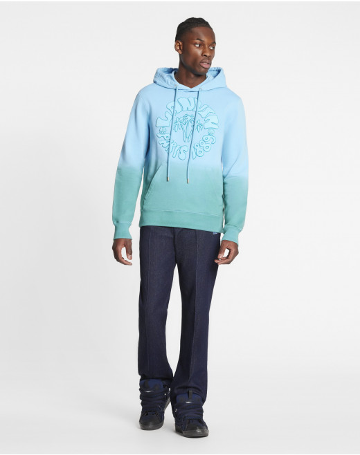 LANVIN WAVE LOGO HOODIE