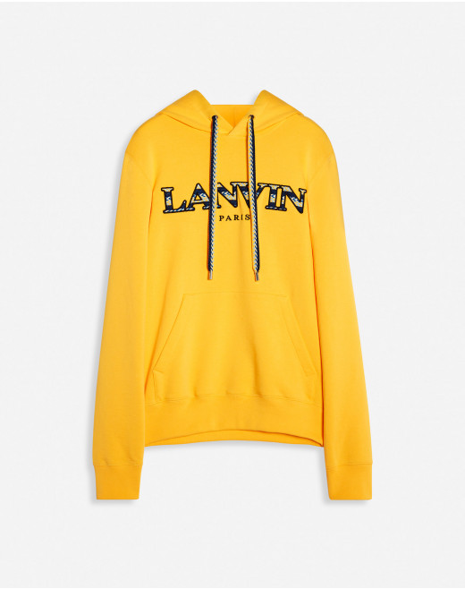 CURB EMBROIDERED HOODED SWEATER