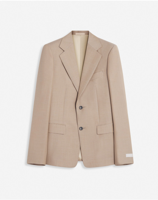 SINGLE-BREASTED JACKET WITH FLAP POCKETS
