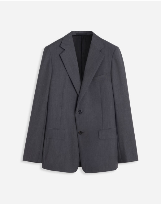 SINGLE-BREASTED FLAP POCKETS JACKET