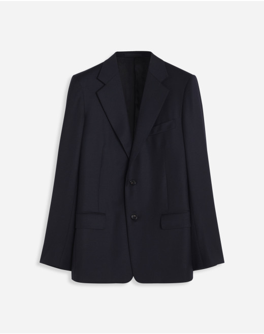 SINGLE-BREASTED FLAP POCKETS JACKET