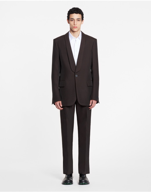 SINGLE-BREASTED SHAWL-COLLAR JACKET
