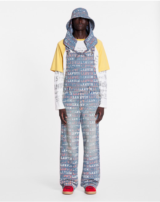 LANVIN X FUTURE LOOSE-FIT PRINTED JUMPSUIT