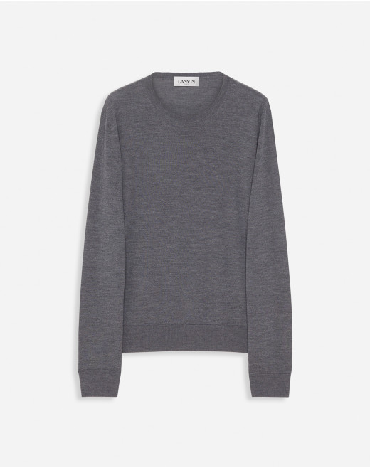 MERINO WOOL CREWNECK SWEATER