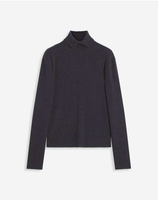 MERINO WOOL TURTLENECK SWEATER