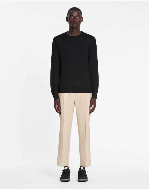 PULL COL ROND EN CACHEMIRE