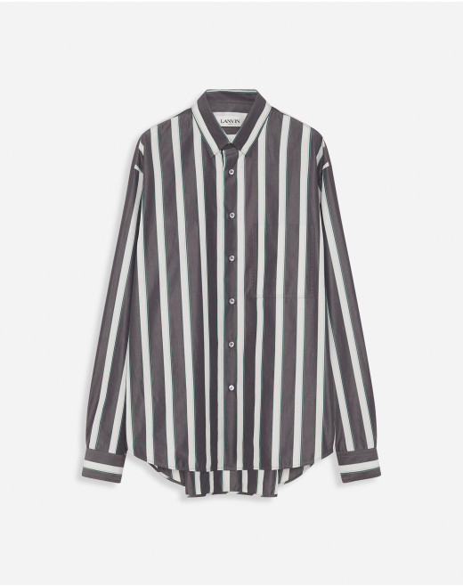 STRIPED OVERSIZED SHIRT