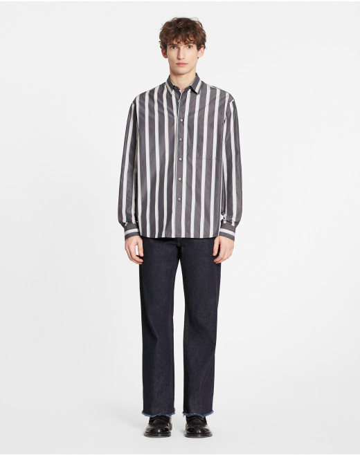 STRIPED OVERSIZED SHIRT