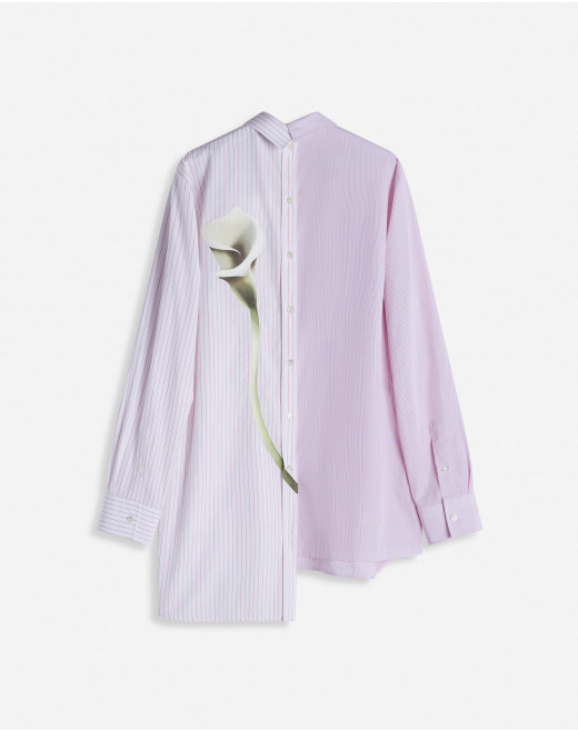 CHEMISE ASYMÉTRIQUE IMPRIMÉE