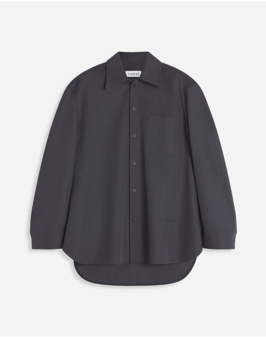 OVERSIZED COCOON-STYLE SHIRT