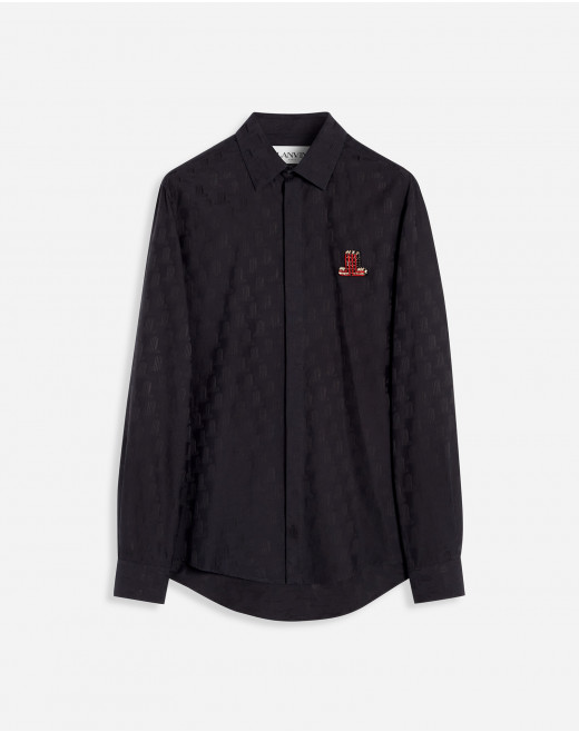 FITTED JACQUARD SHIRT