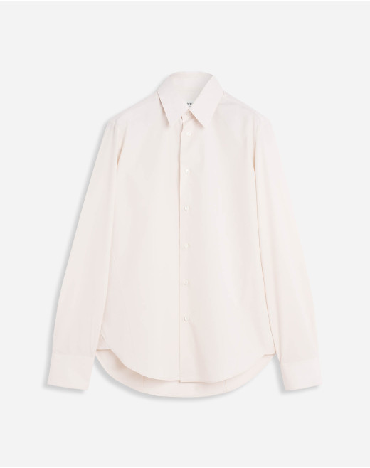 SLIM FIT SHIRT WITH VISIBLE BUTTONS