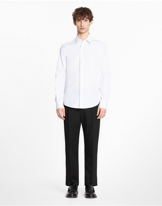 SLIM FIT STRETCH POPLIN SHIRT
