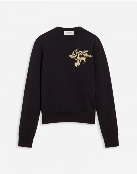 SWEATSHIRT A BRODERIES