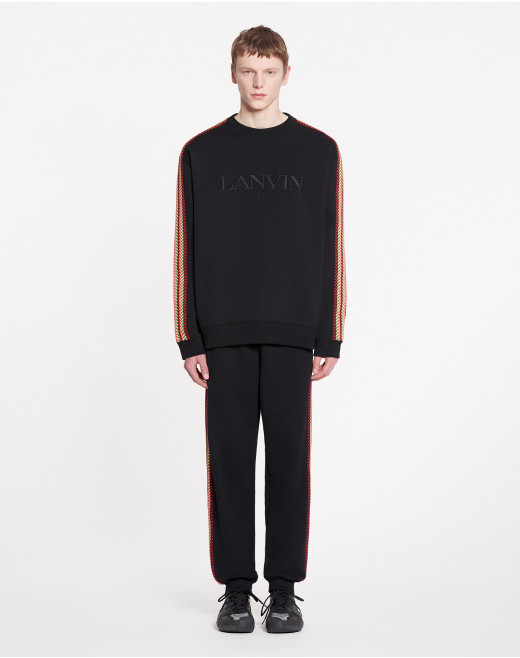 SWEAT-SHIRT OVERSIZE BRODÉ LANVIN SIDE CURB