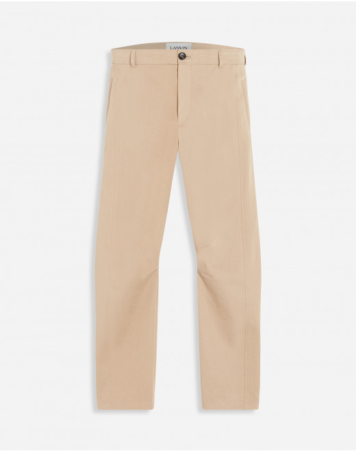 ZIPPED SLIM PANTS