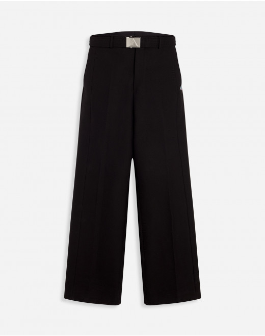 STRUCTURED PANTS WITH BELT