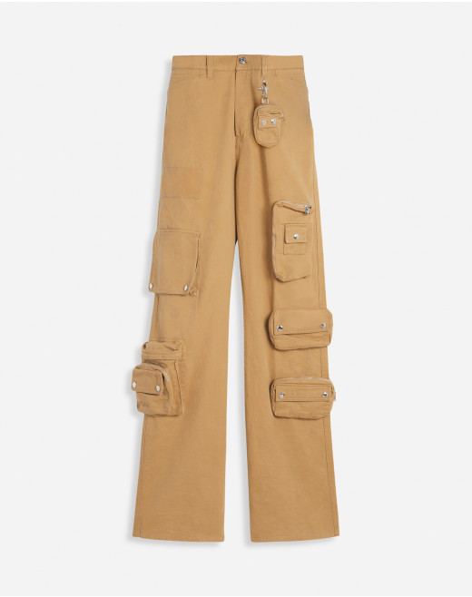 PANTALON AMPLE STYLE UTILITAIRE LANVIN X FUTURE