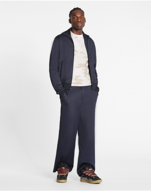 SWEATPANTS WITH PRINTED LANVIN TRIANGLE LOGO