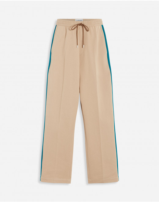 PANTALON DE SURVETEMENT A BANDES LATÉRALES