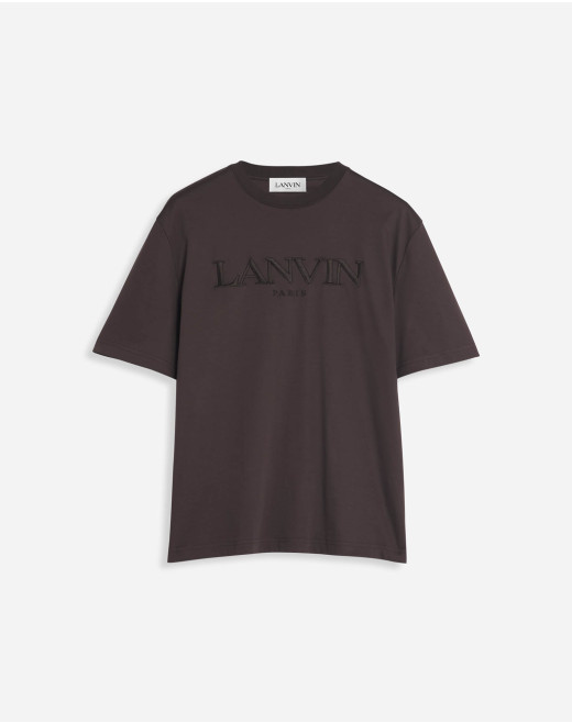 CLASSIC LANVIN PARIS EMBROIDERED T-SHIRT