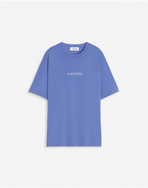 LANVIN EMBROIDERED STRAIGHT FIT T-SHIRT