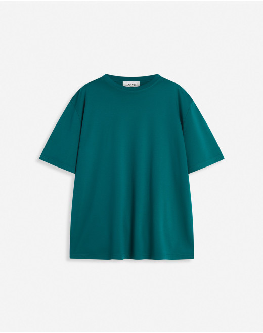 CLASSIC EMBROIDERED CURB T-SHIRT